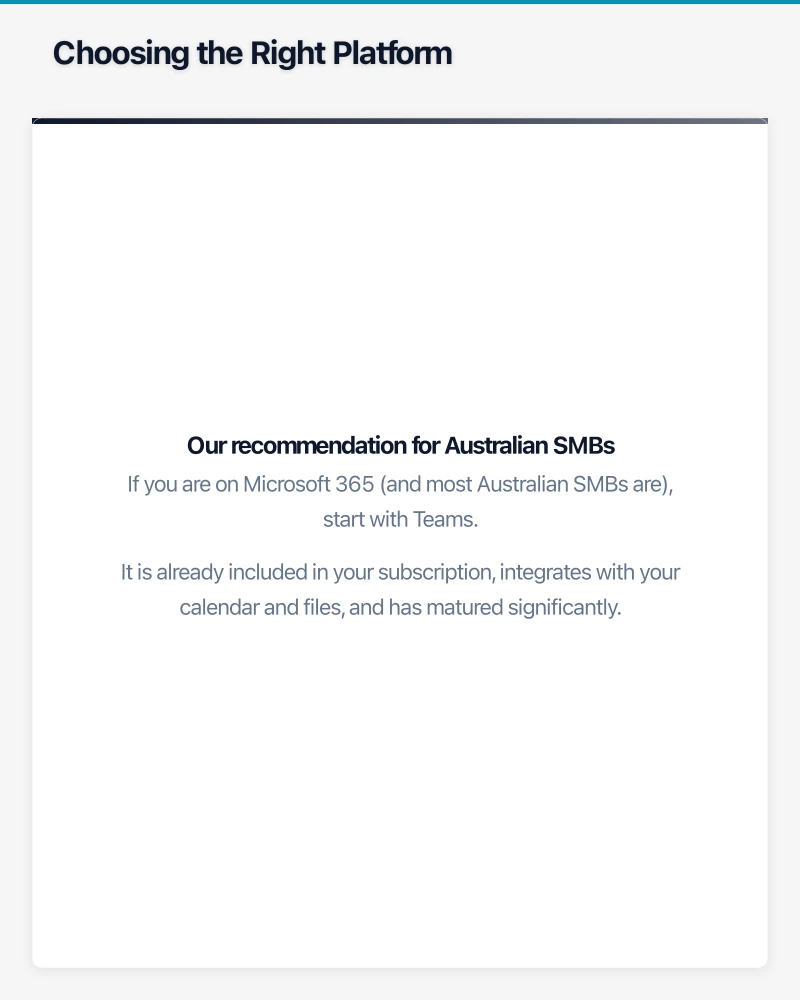 Comparing Video Conferencing Platforms Infographic