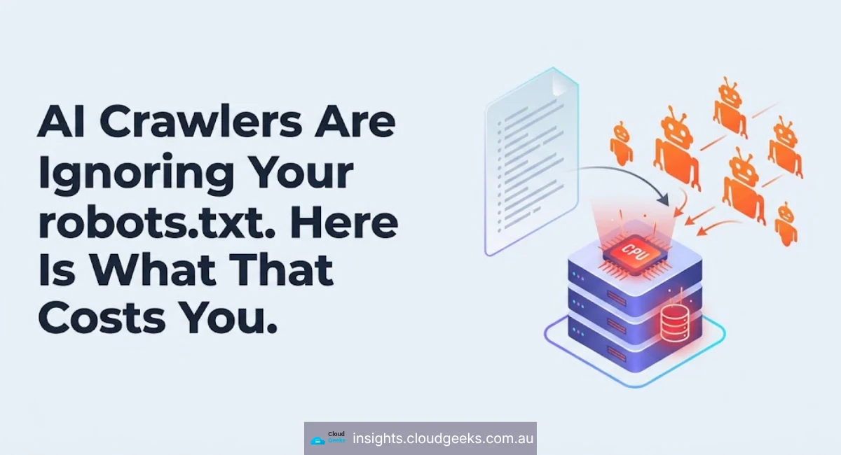 AI Crawlers Are Ignoring Your robots.txt. Here Is What That Costs You.