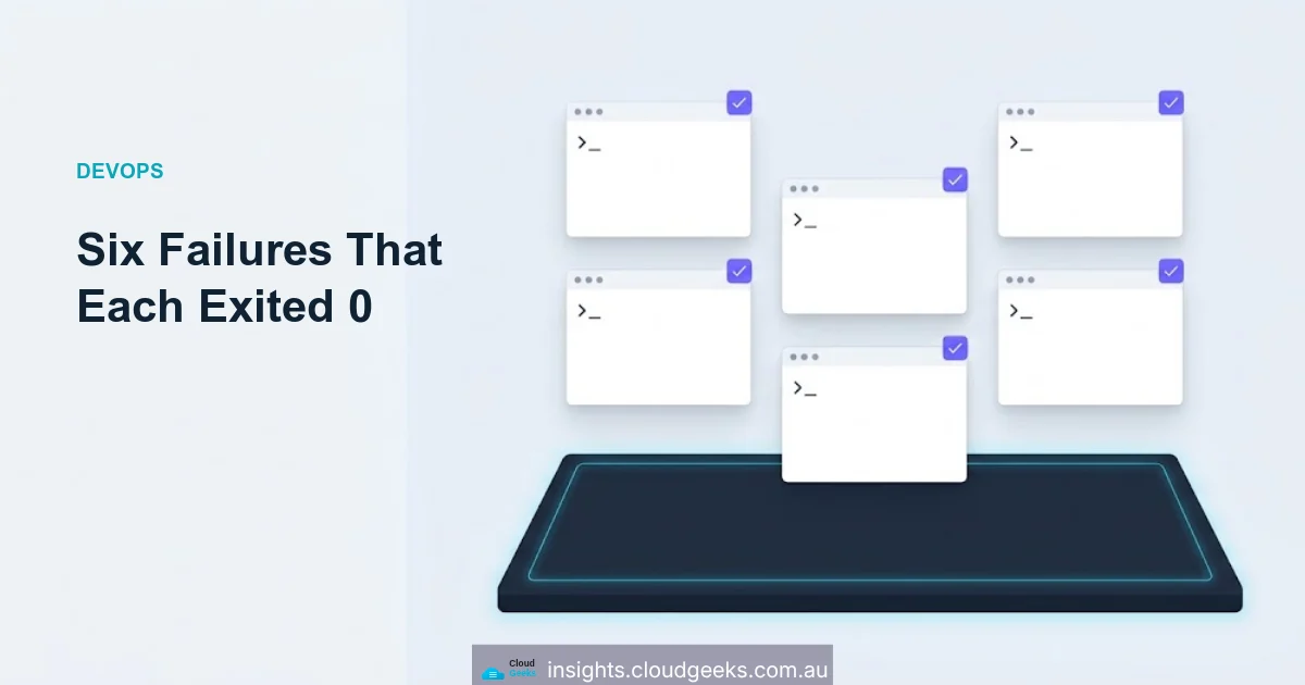 Six Failures That Each Exited 0