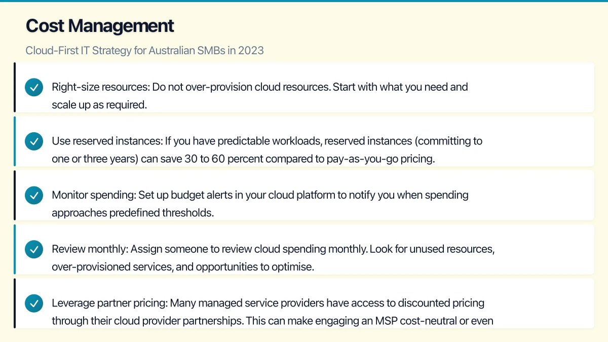 Building Your Cloud-First Framework Infographic