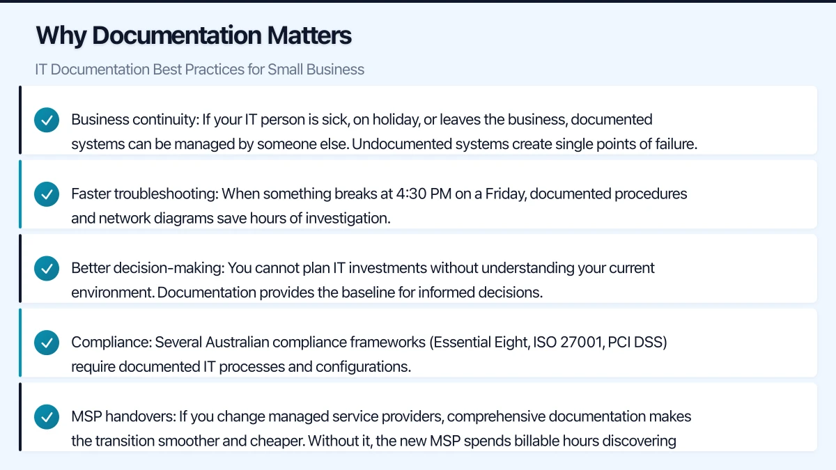 Choosing a Documentation Platform Infographic