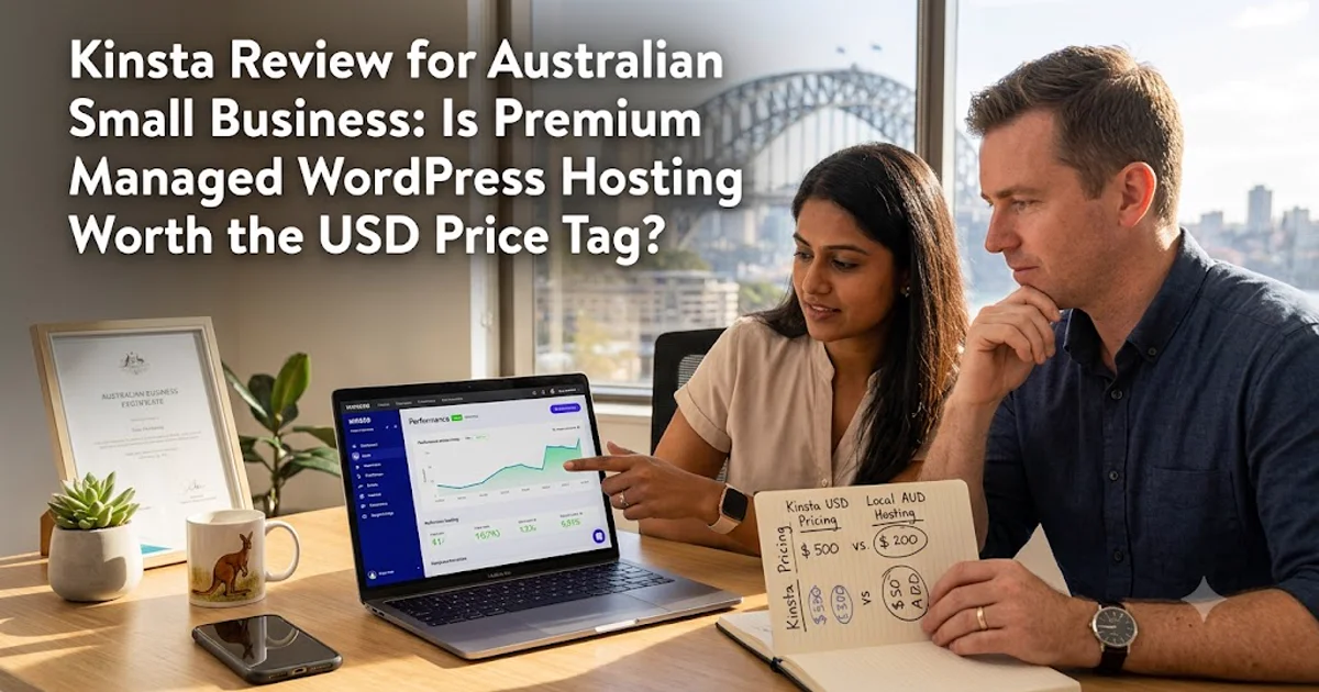 Kinsta Review for Australian Small Business: Is Premium Managed WordPress Hosting Worth the USD Price Tag?