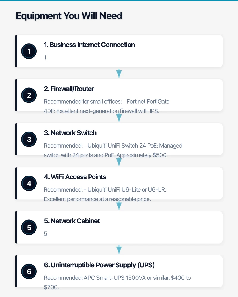 Planning Your Network Infographic