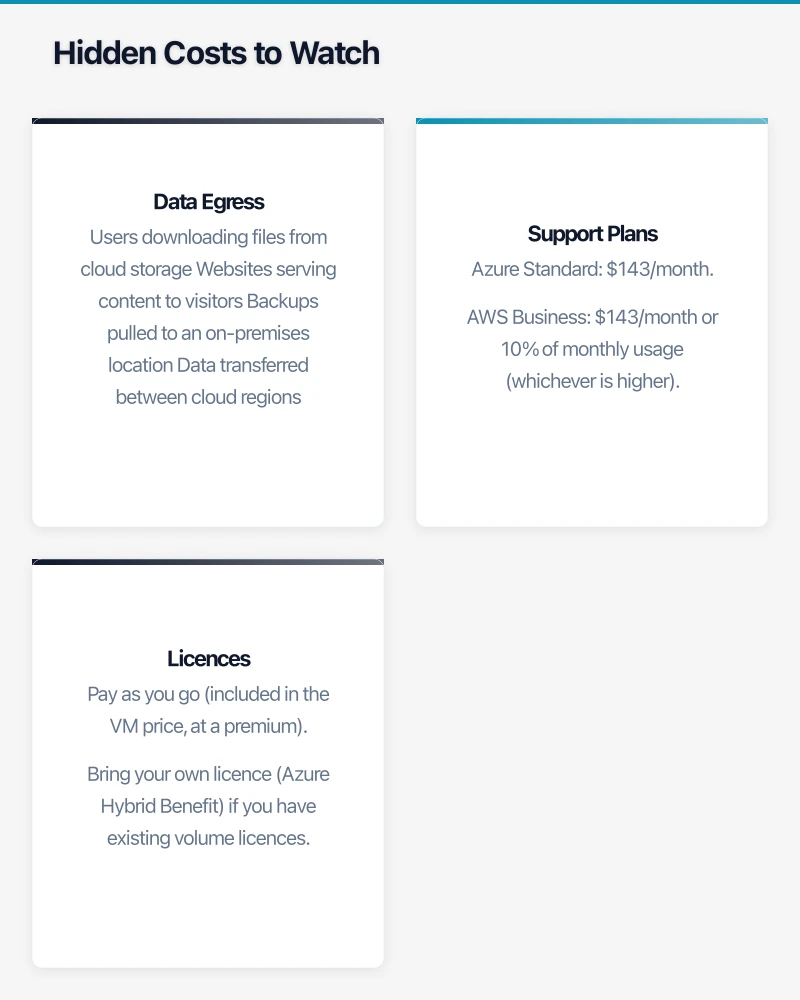 Cost Optimisation Strategies Infographic